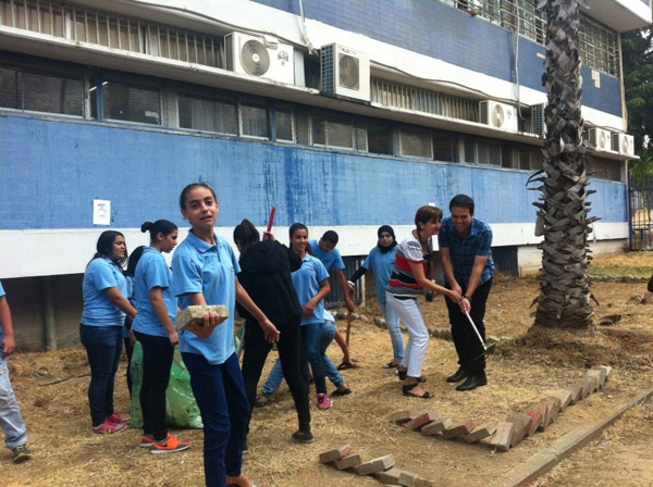 بالصور: يوم النظافة العالمي في مدرسة أورط الرملة